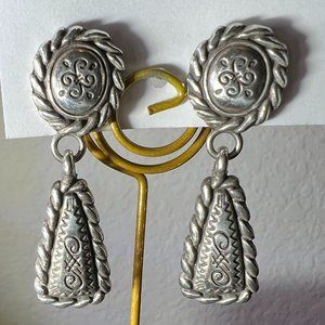 Brighton Post Dangle Earrings - Scroll